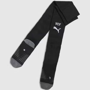 NWT Black VCF 2025-26 Soccer Socks Size 4